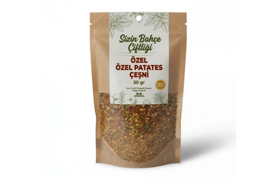 Sizin Bahçe Çiftliği Özel Patates Çeşni 50 gr.