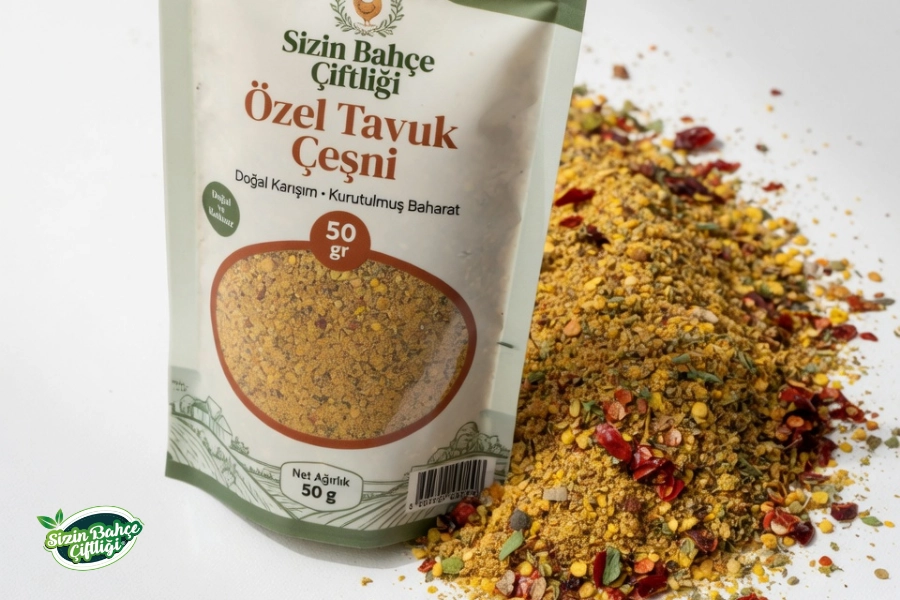 Sizin Bahçe Çiftliği Özel Tavuk Çeşni 50 gr.