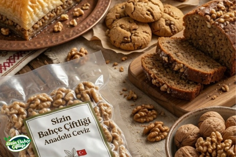 Sizin Bahçe Çiftliği Anadolu Ceviz İçi 500 gr.