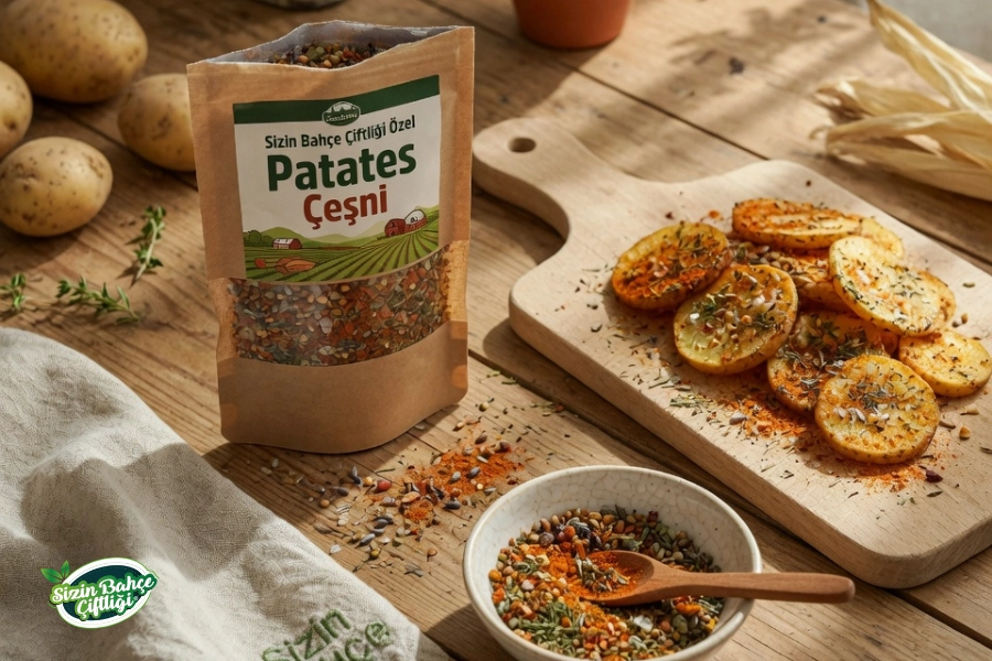 Sizin Bahçe Çiftliği Özel Patates Çeşni 50 gr.