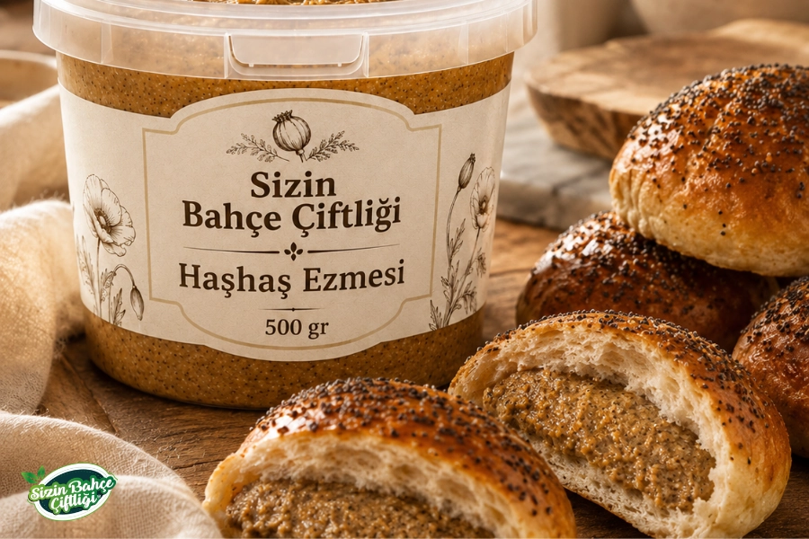 Sizin Bahçe Çiftliği Haşhaş Ezmesi 500 gr.