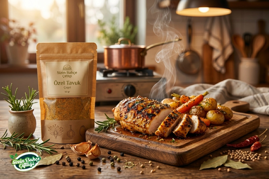 Sizin Bahçe Çiftliği Özel Tavuk Çeşni 50 gr.