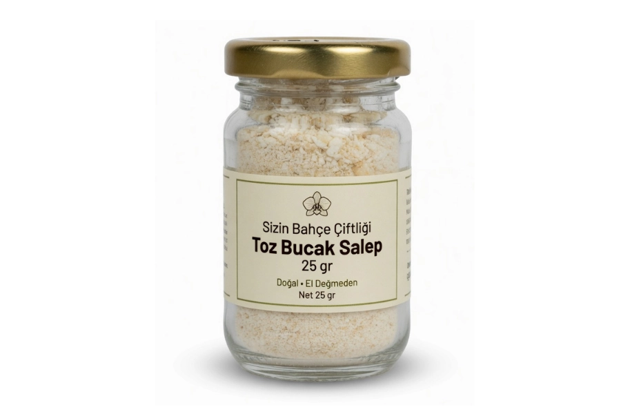 Sizin Bahçe Çiftliği Toz Bucak Salep 25 gr.