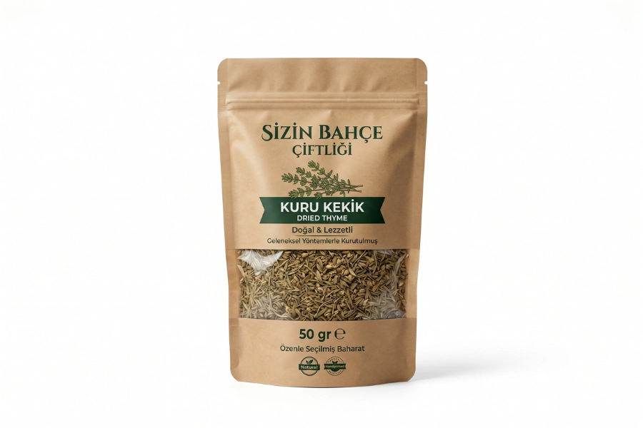 Sizin Bahçe Çiftliği Kuru Kekik 50 gr.