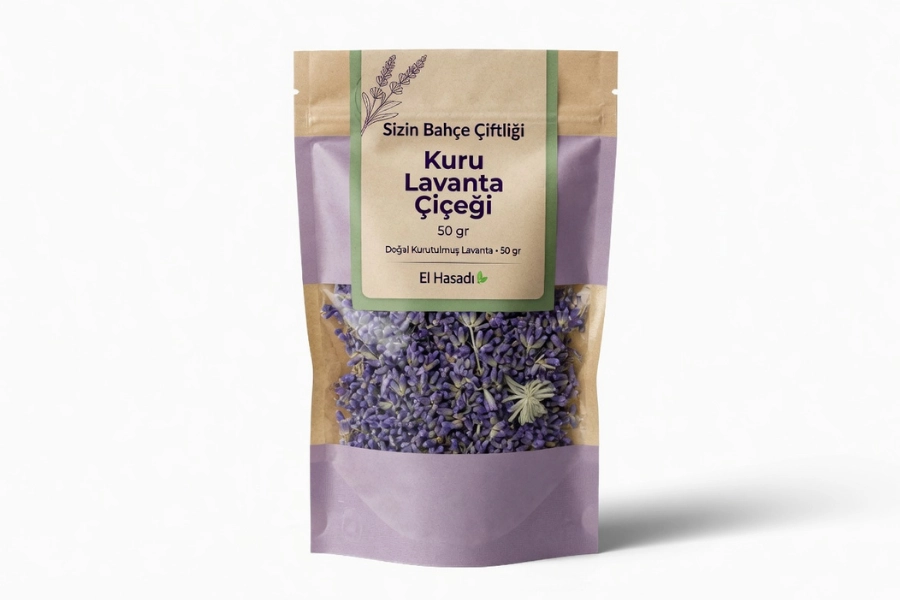 Sizin Bahçe Çiftliği Kuru Lavanta Çiçek 50 gr.