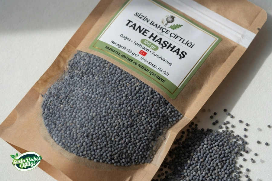 Sizin Bahçe Çiftliği Tane Haşhaş 100 gr.