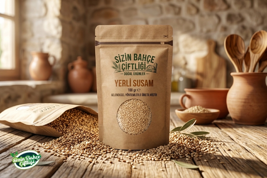 Sizin Bahçe Çiftliği Susam 100 gr.