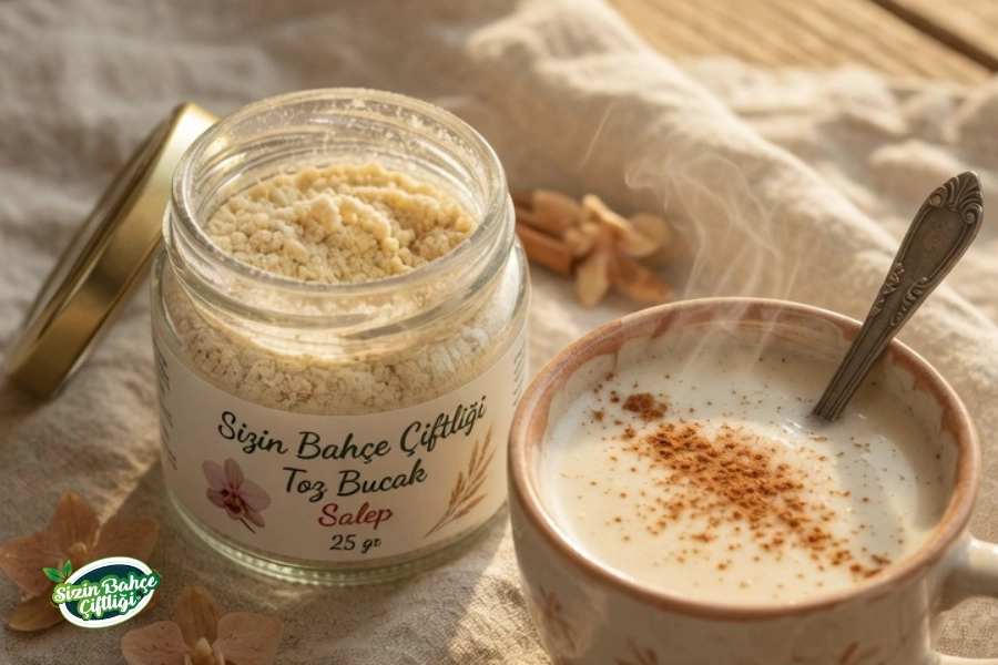 Sizin Bahçe Çiftliği Toz Bucak Salep 25 gr.