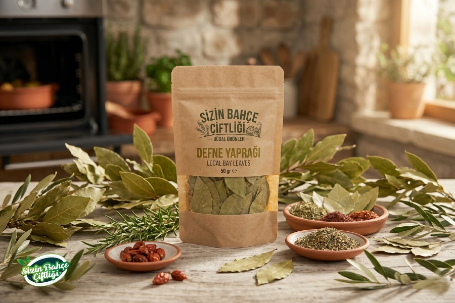 Sizin Bahçe Çiftliği Defne Yaprağı 50 gr.