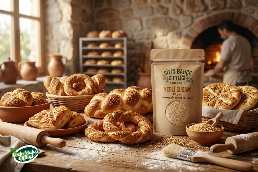 Sizin Bahçe Çiftliği Susam 100 gr.