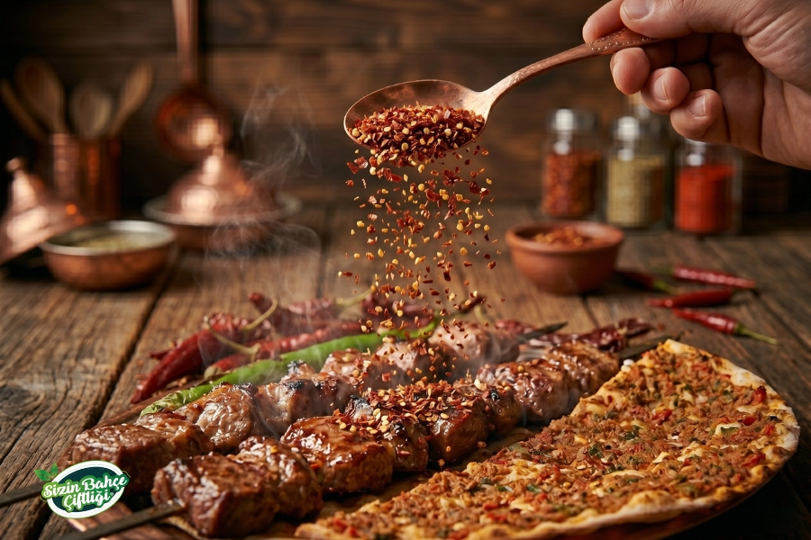 Sizin Bahçe Çiftliği Tatlı Pul Biber 100 gr.