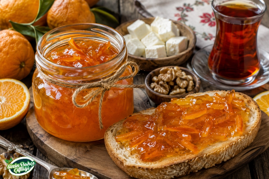 Sizin Bahçe Çiftliği Turunç Reçeli 720 gr.