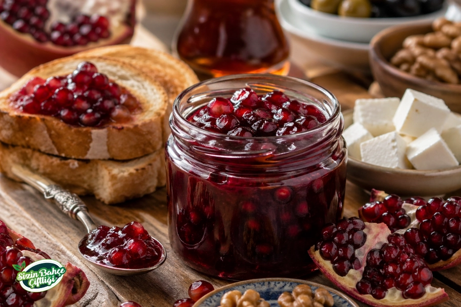Sizin Bahçe Çiftliği Nar Reçeli 250 gr.