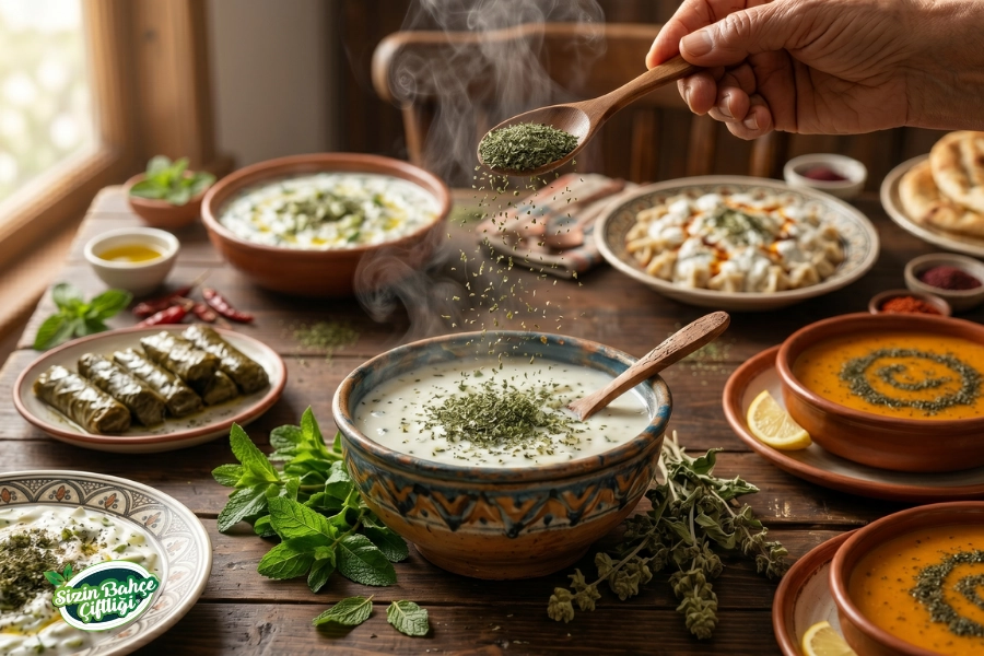Sizin Bahçe Çiftliği Kuru Nane 50 gr.
