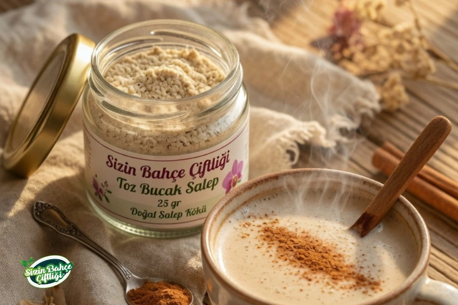 Sizin Bahçe Çiftliği Toz Bucak Salep 25 gr.