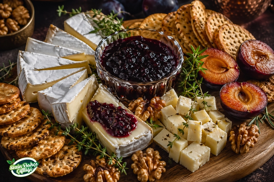 Sizin Bahçe Çiftliği Mürdüm Erik  Reçeli 720 gr.