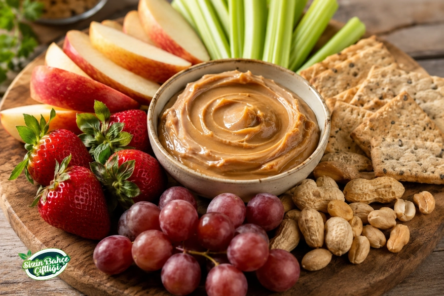 Sizin Bahçe Çiftliği Fıstık Ezmesi 360 gr.