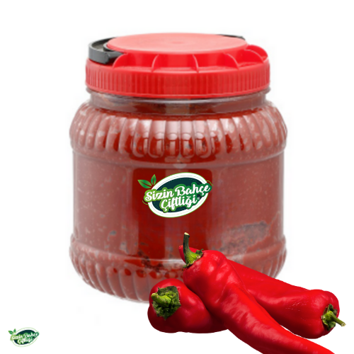 Sizin Bahçe Çiftliği Acı Biber Salçası 1000 gr.
