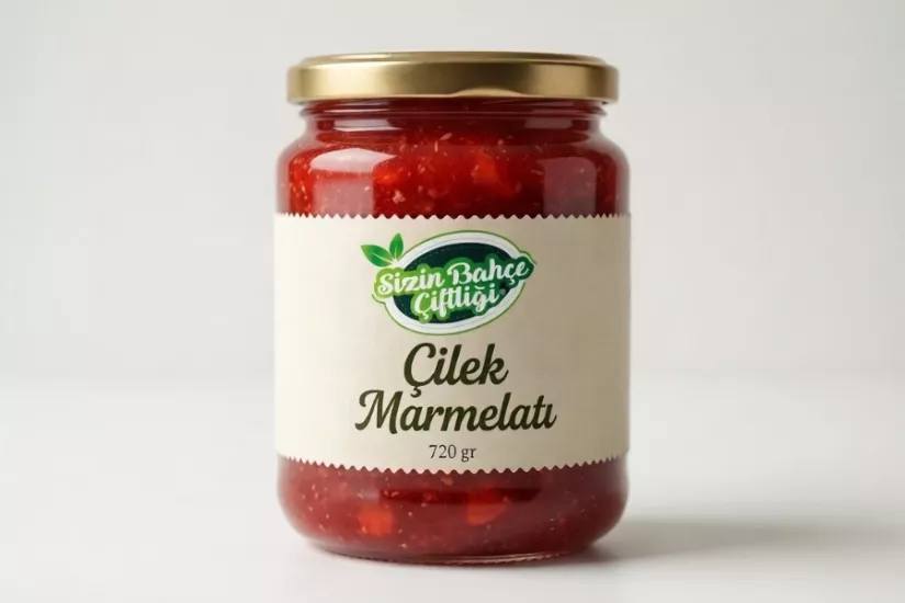 Çilek Marmelatı | Doğal, Katkısız 