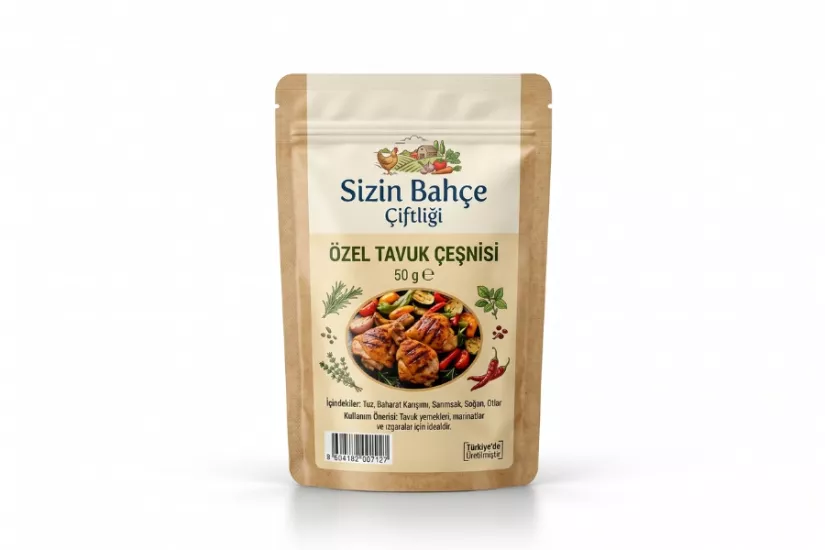 Özel Tavuk Çeşnisi 50 gr | Doğal Baharat Karışımı