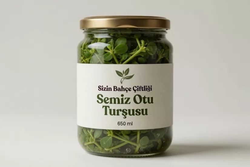 Semizotu Turşusu | Doğal, Katkısız  
