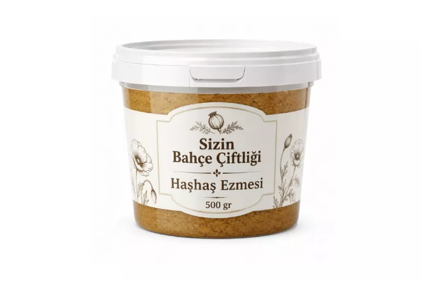 Sizin Bahçe Çiftliği Haşhaş Ezmesi 500 gr.