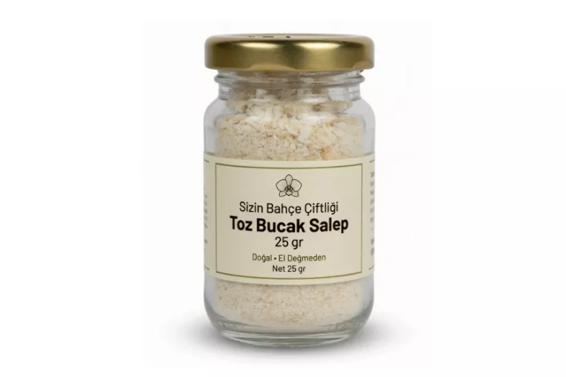 Doğal Toz Bucak Salep 25 gr | Katkısız Salep