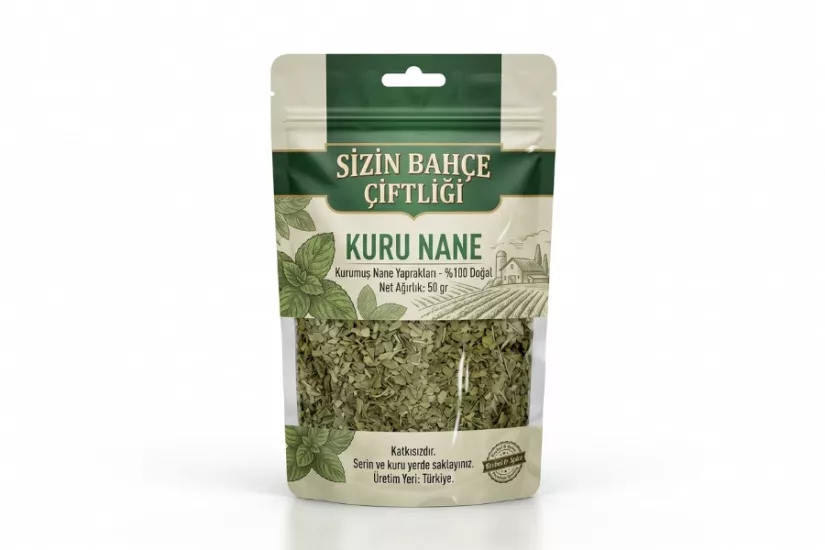 Doğal Kuru Nane 50 gr | Katkısız Baharat