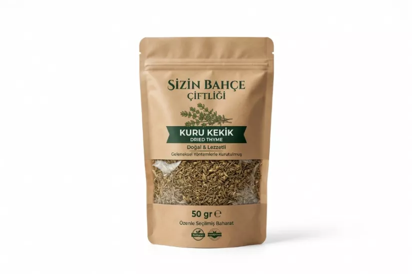 Doğal Kuru Kekik 50 gr | Katkısız Baharat