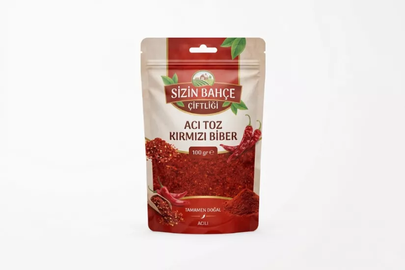 Acı Toz Kırmızı Biber 100 gr | Katkısız Baharat