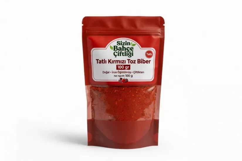 Tatlı Toz Kırmızı Biber 100 gr | Katkısız Baharat