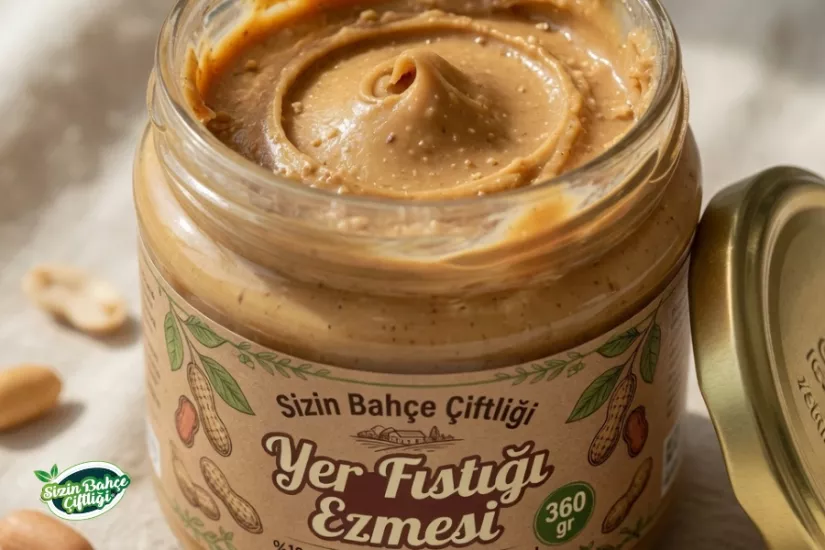 Doğal Yer Fıstığı Ezmesi 360 gr | Katkısız