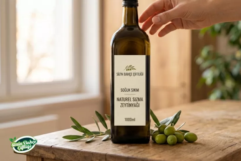 Naturel Sızma Zeytinyağı 1000 ml | Erken Hasat 